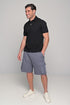 Polo T-shirt - Black